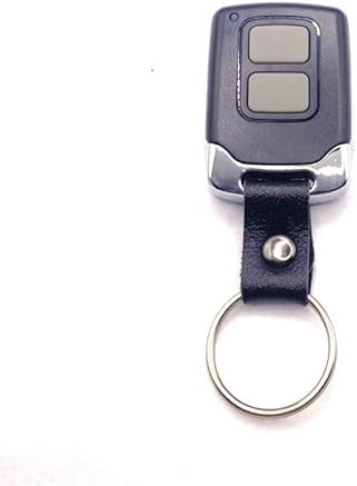 2 Pièces Télécommande Porte de Garage 433 MHz, Garage D'ouvre-Porte avec 2 Canaux, Télécommande Portail Universelle 433 MHz, Transmetteur Telecommande pour Portails et Barrières Automatiques