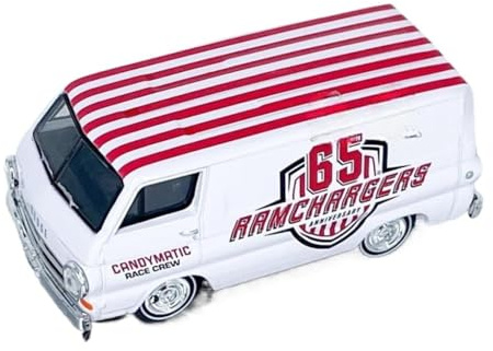 XUFQRAN Esposizione in miniatura Kit Modello Pressofuso In Lega Per Auto Dodge A10 Panel Van Del 1964 Scala 1:64 Collezione Di Ornamenti Statici Collezione di veicoli simulati