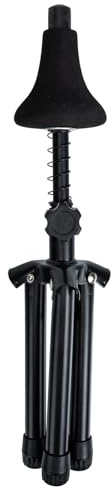 Veemoon Support Pliable pour Trompette et Bugle en Fer, Porte-instrument Compact Réglable, Accessoire de Présentation et Rangement Solide pour Musique, Maison et Scène