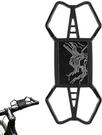 Supporto per telefono da bicicletta, supporto per smartphone da bicicletta, supporto per telefono da bicicletta, per mountain bike, pendolari, campeggio, viaggi, sentieri, escursioni