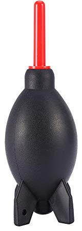 VOBOR Gebläse Raketenluftgebläse Air Blaster Luftgebläse Staubtuch Blasebalg Druckluftreiniger für DSLR-Kamera Tastatur CCD-Objektiv Bildschirm