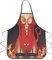XingDerK Grembiule da Cucina da Donna Regalo Divertente per Partito Cosplay Grigliare (Hot Stuff in Flaming)