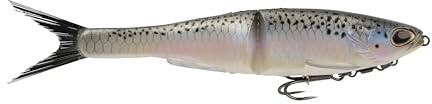 Berkley PowerBait® Nessie Glide Bait, Rainbow Trout, 7 in, Fishing Bait with Irresistible Flavor, Soft Swimbait Ideal for Bass Fishing, Equipped with Fusion19 Hook