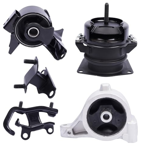 SHICHU Set of 5 Engine Motor Mount Compatible with 2001-2005 Pilot 3.5L V6 Replacement for A4519HY A6582 A6579 A4551 A4523