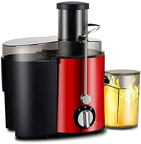 NSTVVEE Spremiagrumi, Spremiagrumi Centrifugo Spremiagrumi Ampio 3 Scivolo di Alimentazione Estrattore di Succo Spremiagrumi Facile da Pulire con Controllo Multivelocità Filtro Antigoccia