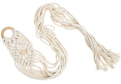 VICASKY Gitarrenhalter Für Die Makramee-ukulelenaufhänger Instrumentenaufhänger Aus Baumwolle Und Leinen