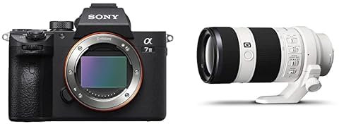 Sony Alpha 7 III Fotocamera Mirrorless Full-Frame + Sony SEL-70200G - Teleobiettivo con Zoom 70-200mm F4