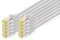 DIGITUS Câble LAN Cat 6A - 0,5m - 10 pièces - RJ45 Câble réseau - S/FTP Blindé - Compatible Cat-6 & Cat-7 - Gris