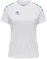 hummel hmlCORE XK Poly T-Shirt Damen weissblau, S Damen
