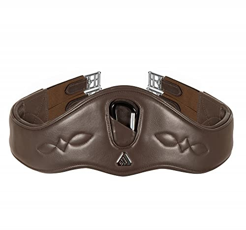 Shires Velociti Lusso Anatomical Girth - Havana 54