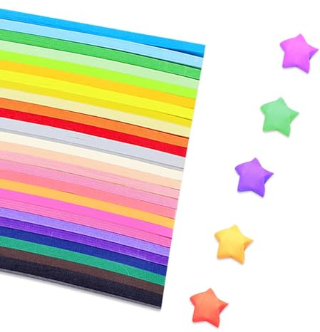 Luckious 1030PCS Multicolored Paper Quilling Kit - 27 Colors Strips Quilling Paper Set for DIY Craft Projects for DIY Quilling Paper Arts and Crafts Card Design