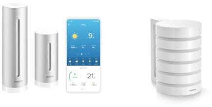 Netatmo Smarte Wetterstation mit Wandhalterung - WLAN & - Funktionelles Schutzgehäuse Für Die Smarte Wetterstation, Schutz Für Das AuÃŸenmodul Der Smarten Wetterstation Mit WLAN-Verbindung, NRS-WW