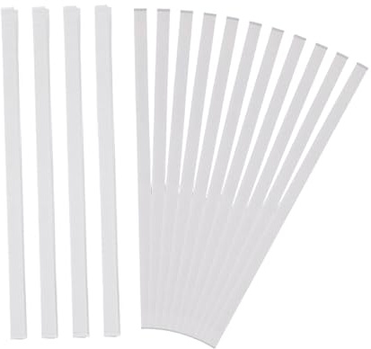 Ysyqkn 50 Pezzi Strisce Termiche Rilegatura Nastri Riparazione Libri Colla Fusa Resina Resistente Adatte per Scuola Archivio Lavoro, Supporto in Rete