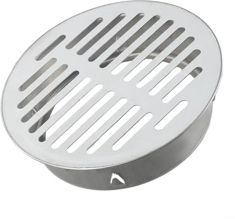 Removable Floor Drain Cover,Drain Covers Filter, Round Grate Cover, Connects To Drain Pipes & Fittings, Outdoor Drain Cover For Lawns, Yard(Ø83mm)