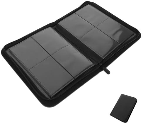 BESTonZON Kartenalbum Für Sammelkarten Spielkartenhalter Aus Stabilem Material Karten Aufbewahren Und Organisieren Sammelkartenbuch Für Kartenliebhaber