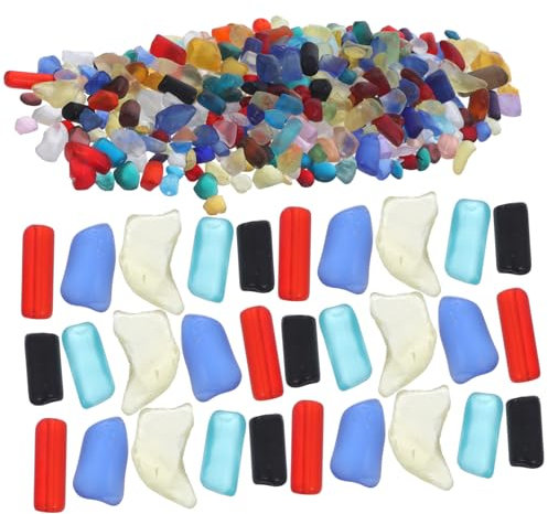 Sosoport Décoration Daquarium 0 5 Kg De Gravier Noir pour Aquarium Roches Décoratives Lisses