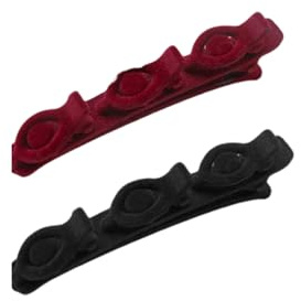 Lot de 2 pinces à cheveux tressées pour femmes et filles - Double couche - Facile à utiliser - Pour femmes et filles