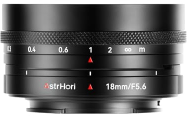 AstrHori 18mm F5.6 APS-C Lente de Desplazamiento Lente Fijo Gran Angular Manual para cámaras Espejo for Leica L Montura