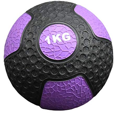 Médecine Balls Ballon De Médecine De Remise en Forme pour Adultes, Balle en Caoutchouc Ballon en Caoutchouc, 1kg / 2 Kg / 3kg / 4 Kg / 5 Kg / 6kg / 7kg / 8kg / 9kg / 10kg (Size : 1kg/2.2lb)