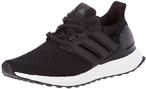 adidas Ultraboost 1.0 J Sneaker, core Black/core Black/Beam Green, 38 EU