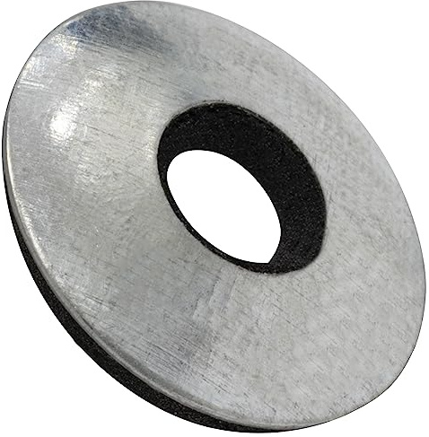 AERZETIX - C67611 - Juego de 50 arandelas de estanqueidad EPDM 6.3x19mm con junta - en acero - tornillos autoperforantes revestimiento canalones chapa neopreno fijación techo paneles sándwich
