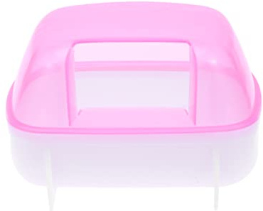GALPADA 500g Pet Bath Sand Bath House for Chinchilla Hamster Critter Small Animal Bathing Room Plastic Container