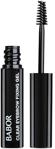 BABOR Clear Eyebrow Fixing Gel, farbloses Augenbrauengel, stylt & definiert die Brauen, langanhaltend, 3,5ml