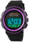TONSHEN Unisex Solar LED Digital Uhren für Mann Damen 50M Wasserdicht Sportuhr Kautschukband Plastik Militär Uhren Kalender Alarm Armbanduhr, Lila