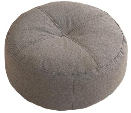 Baoblaze Rundes Bodenkissen, Meditationskissen, stützendes Bodenkissen, Sitzkissen für Yoga, Sofa, Wohnzimmer, Innenbereich, Arbeitszimmer, Dunkelgrau