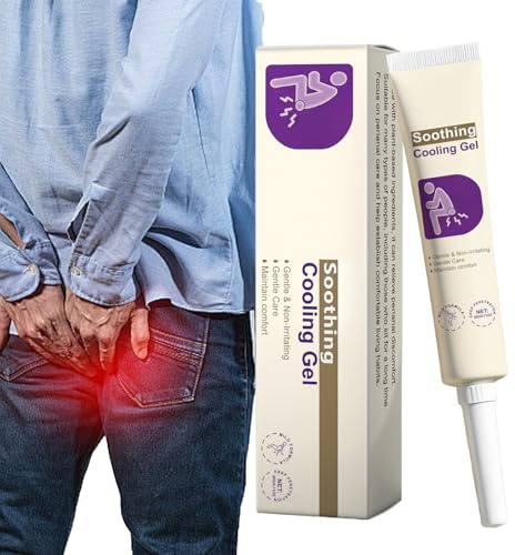 Gel Calmante Anal, alivi-o No Graso Para El Malestar Anal, Crema Corporal Calmante, alivi-a ElDolor, Ardor Y Picazón De Hemorroides, Fórmula Hidratante s-uave Para La Picazón, ElPosparto