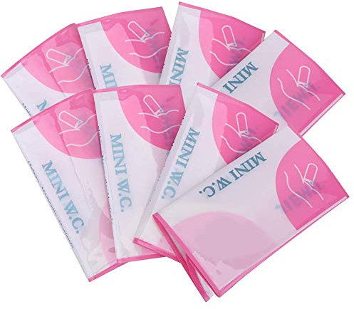 Bnineteenteam 4/8 Pcs Einweg Urinbeutel Notfall-Urinbeutel Pee Tasche für Erwachsene Kinder für Outdoor-Aktivitäten, Staus und Autofahren (8PCS)