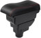 YJYWZH Auto Armlehnen für Opel Corsa D 2006-2014 Armlehne Doppelschicht Mittelkonsole Große Aufbewahrungsbox mit 3 USB-Ladeanschluss Schwarz