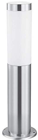 Planetitaly - Lampioni da Giardino Esterno Tokyo, Luci da Giardino da Terra per Vialetto, Illuminazione LED con Attacco E27, Acciaio Inox Antiruggine Adatto per Esterni, Lampioncini Moderni (500mm)