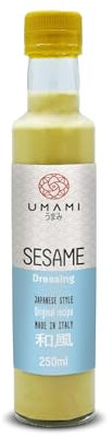 Umami japanische geröstete Sesamsauce (Kingoma-Dressing) 250 ml – wir verwenden bei niedriger Temperatur gerösteten Bio-Sesam und japanisches Soja