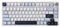 GK GAMAKAY TK75 HE Clavier mécanique à effet Hall avec déclenchement rapide et interrupteur magnétique Bluetooth/2,4 GHz/filaire RVB PBT avec touches remplaçables à chaud (blanc, commutateur Mercury)