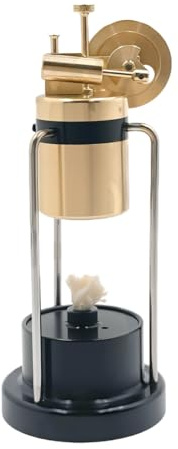 SpedUpX Mini Steam Engine Model, Mini Three-legged Swing Steam Engine Model Y20