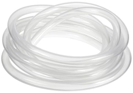 PATIKIL 16.4Ft Air Conditioner Drain Hose 1/2 ID x 5/7 OD Leakproof PVC Clear Universal AC Drain Hose Pipe Replacement for Mini-Split Window AC Unit Parts Irrigation Washing Tube