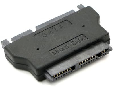 CY Adapter 1,8 Zoll Micro SATA 7+9 16pin SSD HDD Disk auf 2,5 Zoll SATA 7+15 22pin Adapter