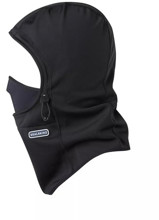 SEALSKINZ | Beetley | Waterproof All Weather Head Gaiter Hat | Extreme Outdoor Adventure Headwear | Lightweight & Breathable Black