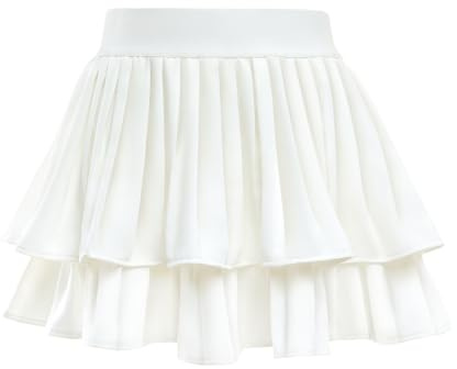 Comfyouth Gonna Sportiva da Tennis Ragazze con Pantaloni sotto Gonna da Golf a Vita Alta con Tasca Mini gonne a Pieghe Gonne estive Casual per Ragazze
