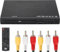 NCONCO Reproductor de DVD, Reproductor de DVD, Reproductor VCD para TV con cable AV, Reproductor de CD USB Multifunción con Control Remoto para Sistema Estéreo Doméstico