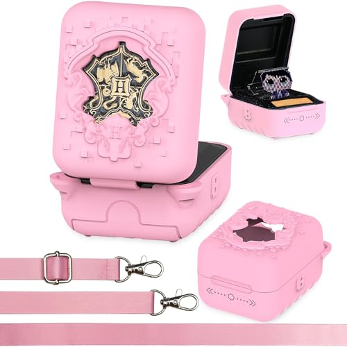 Custodia in silicone per Bitzee Harry Potter, giocattolo interattivo digitale, custodia protettiva per animali domestici elettronici virtuali Harry Potter Bitzee, custodia rosa
