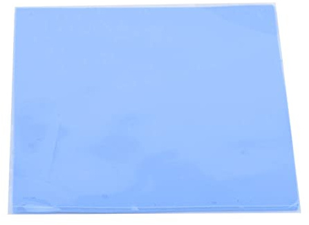 Jonlaki 100mm x 100mm x 3mm Thermal Conductive Silicone Pad – High-Temp Resistant, Soft & Durable for CPU, Chip, LED Cooling Applications