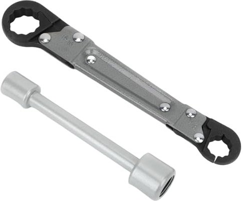 Kit di chiavi idrauliche professionali Strumento di rimozione dell'installazione di arresto degli angoli per la sostituzione di valvole Accessori da lavoro idraulici Strumento alesatore per tubi
