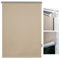 metablo Verdunkelungsrollo Klemmfix ohne Bohren Thermo Fensterrollo Rollo Seitenzugrollo Klemmrollo für Fenster & Tür Beige 75x160 cm