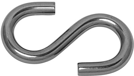 100 ganci a S da 6 mm