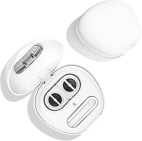 AMTAST Ultraschall Kontaktlinsenreiniger Augen Kontaktreiniger mit Schminkspiegel Kompakter Kontaktlinsenreiniger Unterstützt schnelle Reinigung Passend für alle Kontaktlinsen (Modell AMT11)