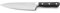 PRADEL ESSENTIEL - Couteau de chef - Blason - Acier inoxydable 13 C, Finition Satinée - Lame 20 cm - Noir
