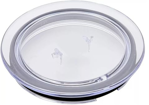 Milchaufschäumer Deckel, Milchaufschäumer Ersatzteile für Nespresso Aeroccino 3, Ersatzteile Deckel für Aeroccino 3 3R 3594 Citiz EN266 EN267 3594 Teile 93271 (Transparent)