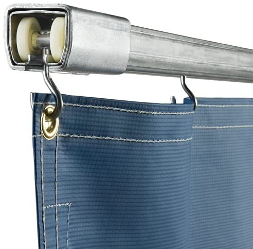 Industrial Curtain Track | Steel Curtain Tracks | Hang your industrial curtains easily